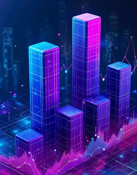 Data city with graph